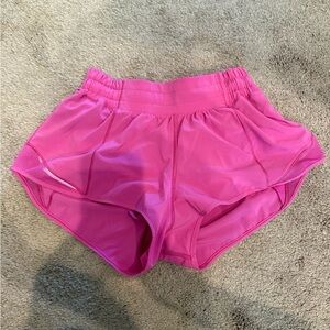 lululemon athletica Hot Pink Layered Athletic Shorts